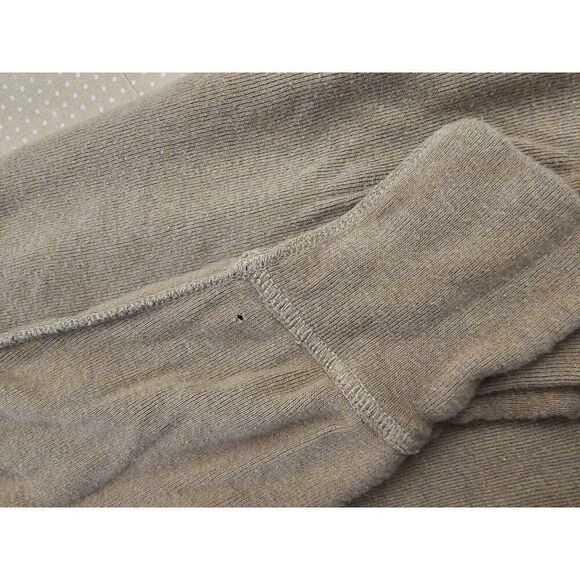 US Army UnderShirt Mens Large Cold Weather 436 Class 3 Wool Blend Henley Brown - Picture 13 of 14